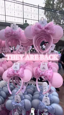 The “strawberry milk” ears are back in stock today at Disneyland right as you enter the park! #disney #disneyland #disneymerch 