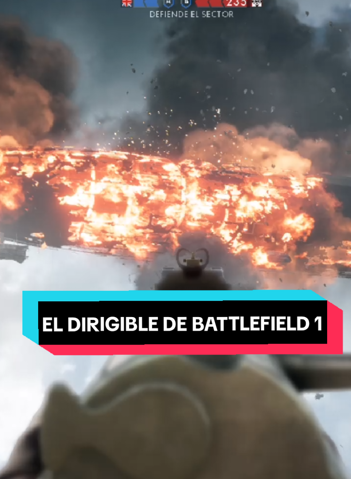 El dirigible de Battlefield 1 es aterrador 💀  #paratiiiiiiiiiiiiiiiiiiiiiiiiiiiiiii #ww1 #gamerentiktok #battlefield #battlefield1 
