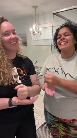 Wedding ready with my favorite Officiant 💍 @Jaclyn Rodriguez 