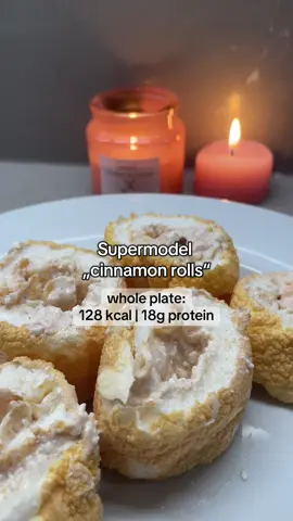 Supermodel cinnamon rolls Low calorie and high protein recipe #lowcaloriecinnamonroll #healthydessert #healthycinnamonroll #modelrecipe 
