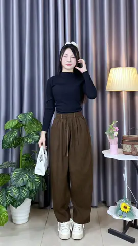 Quần nhung tăm baggy #quanbaggy #quannhungtam #thoitrangnu #OOTD #thuydung_m58 