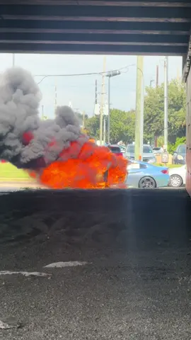 I was at a dealership about to buy this f82 bmw m4 and we took it for a test drive , while we were driving it something didn’t feel right so we decided to turn around and take it back but then smoke started coming through the ac and within two seconds the whole care was engulfed in flames. Me and my mom were sitting in the back and the seats would not move to where we could get out so my dad pulled my mom out somehow and I had to crawl out and we ran through the fire to safety. I am forever thankful the me and my mom and dad and the salesman made it out safely. ##Godisgood##bmw##f82m4##grateful##Godisgood