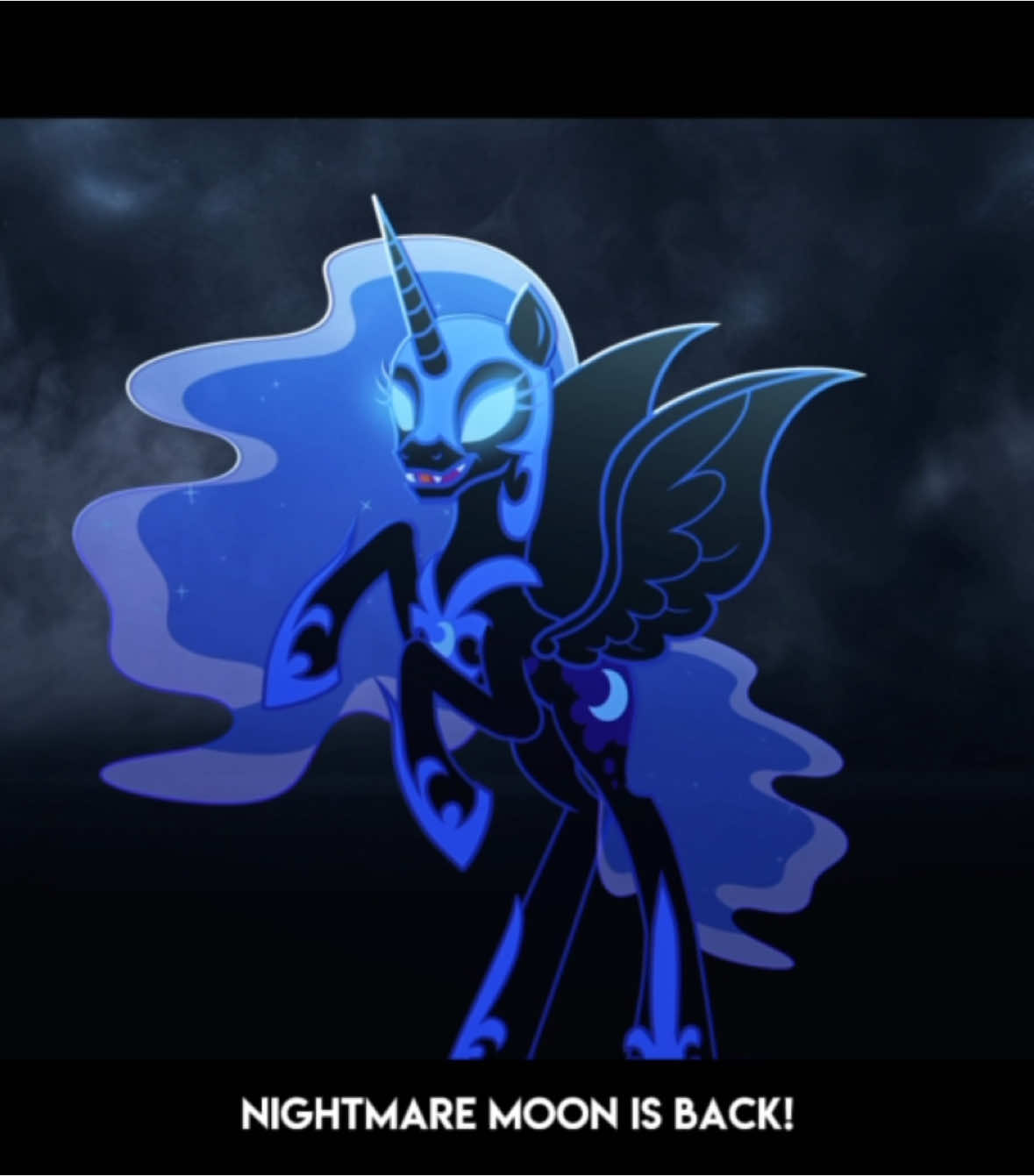 the return of Nightmare Moon 🌙 | my tg: PANK #fyp #recommendations #mylittlepony #пониблогер #pony #mlp #oc #ponyanimation #pmv #понианимация #animation