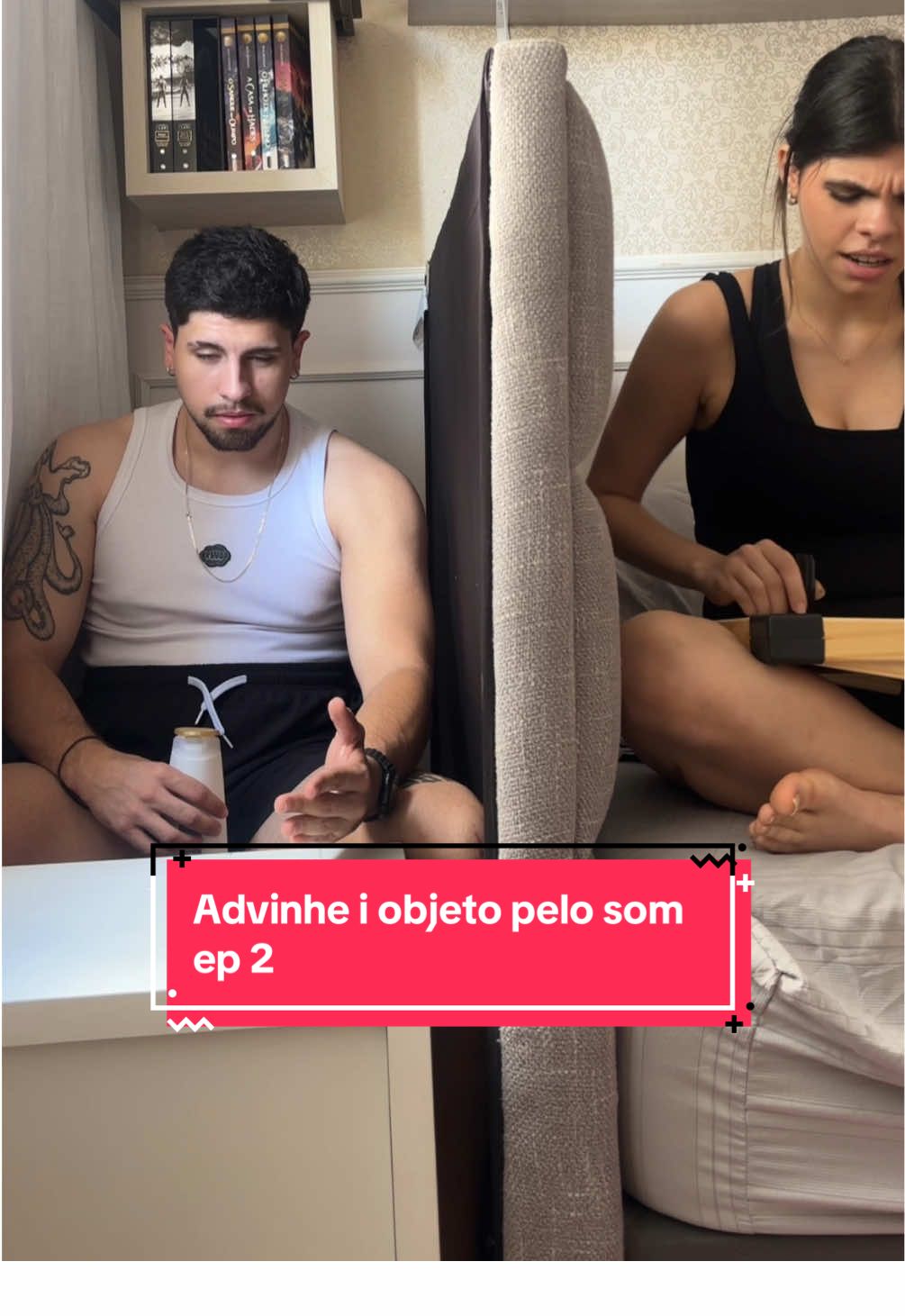 Adivinhe o objeto só pelo som 