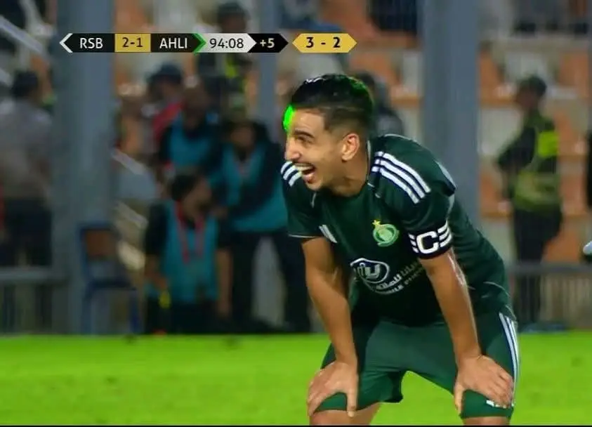 ردة فعل مؤيد اللافي بعد تحصله على كرت أحمر 🟥 #دوري_أبطال_إفريقيا |  #الاهلي_طرابلس | #نهضة_بركان #CAF_Champions_League | #مباشر  |  | 