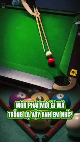 MÔN PHÁI GÌ MÀ LẠ VẬY? #tuyentapbilliard #billiards #snooker #LearnOnTikTok #billiardschallenge 