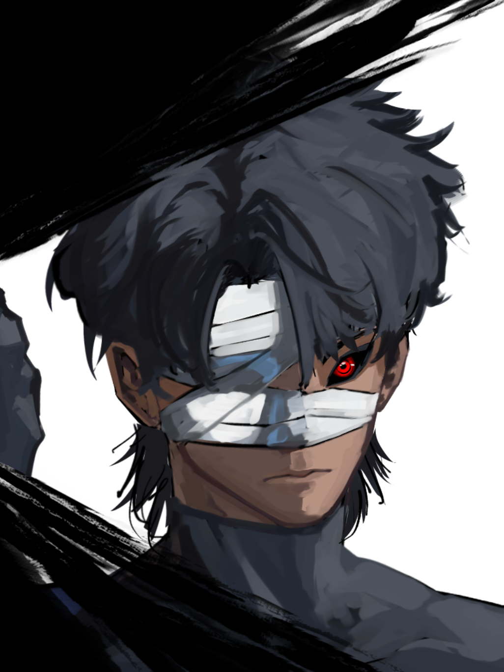 this amoled trend but with my oc #digitalart #art #originalcharacter #amoled #amoleddisplay 