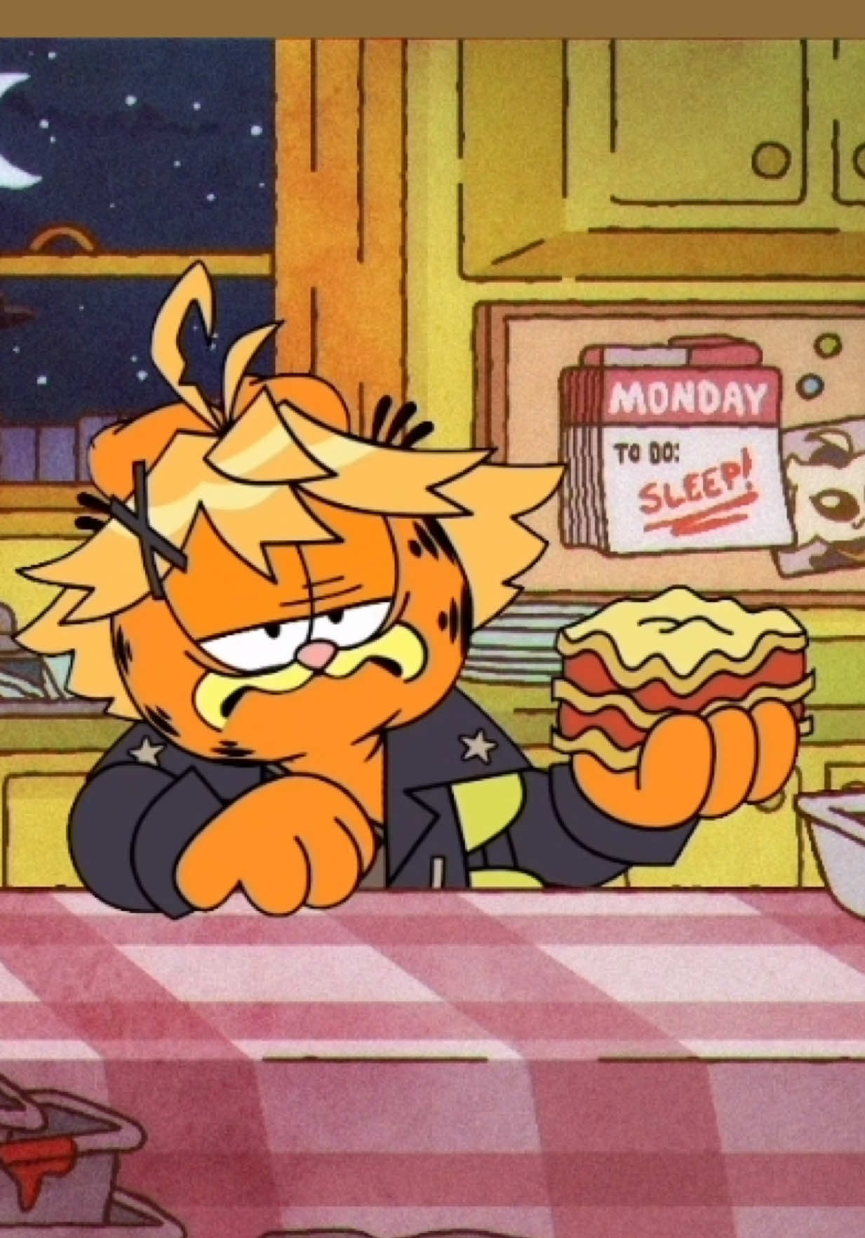 Dokifield made her return for Halloween. Big thanks to @Doki🏆 for having me back to build on what we started last year. I did the artwork and the amazing @Niu handled the Live2D rigging. Go check out Doki's Halloween stream to see it in action! Don't come for me, Jim Davis #Garfield #Dokibird #Dokifield #Live2D #vtuber 