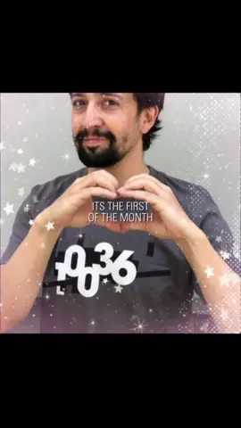 It’s the first of the month 😛 [#linmanuelmiranda #fyp #viral #firstofthemonth]