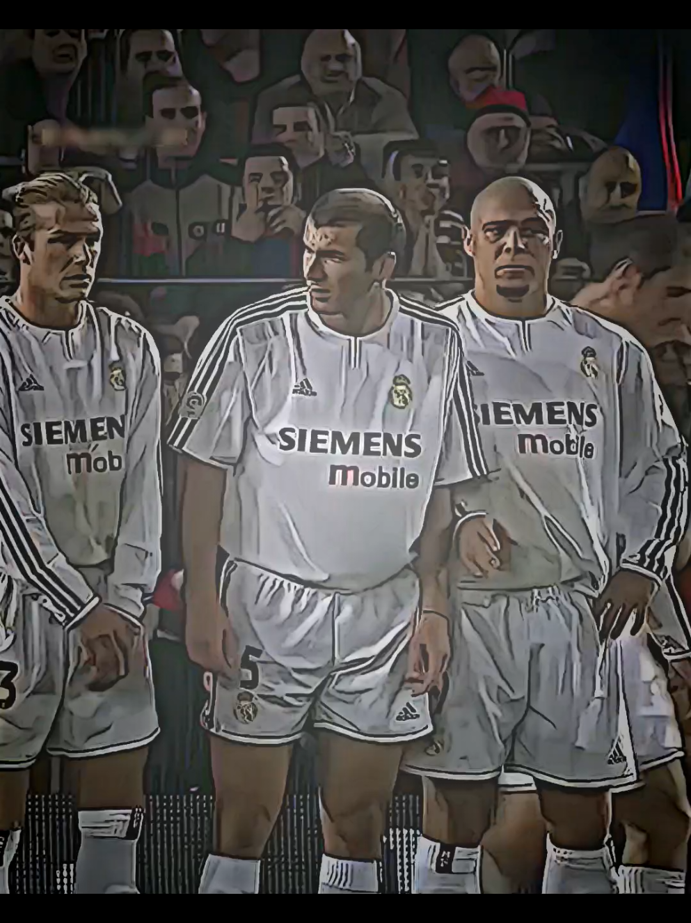 Barcelona and Real Madrid legends. ☠️#viralvideo #Soccer #footballtiktok #skillsfootball 