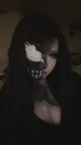 #venom #makeup #creativemakeup #foryou #halloweenmakeup 