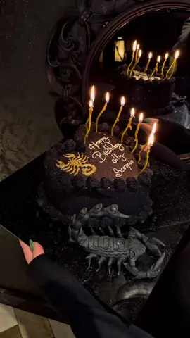 #burç #akrep #scorpio♏️ #happybirthday #bentocake 