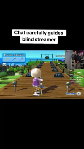 I think your wii mote is broken bro #wiisports #wii #tts #twitchchat #blindfolded 