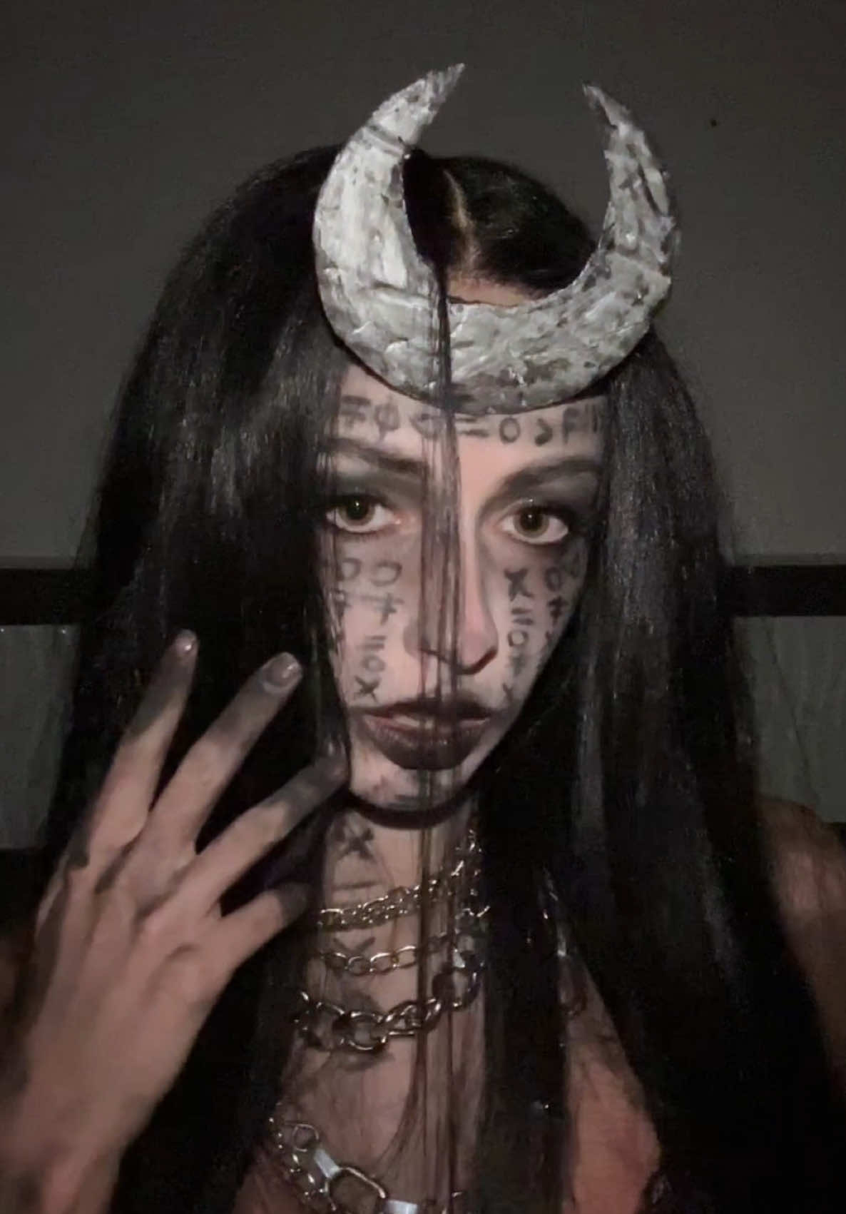 Did I win this trend? #nataliereynolds #halloween #costume #enchantress #makeup Halloween enchantress makeup