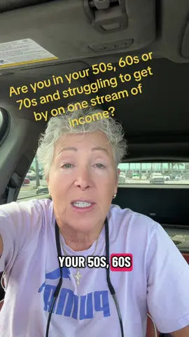 Are you in your 50s, 60s or 70s and struggling to get by on one stream of income?#creatorsearchinsights  #digitalmarketing #retirement #over50 