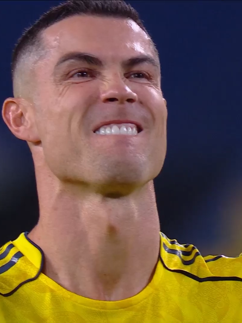 رونالدو يتنفس الشغف 🐐 ‏⁧‫#النصر_الفيحاء