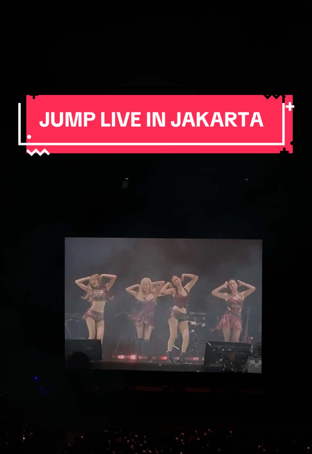 JUMP live in JAKARTA!! #blackpink #deadline #deadlineworldtour #blackpinkinjakarta #deadlineinjakarta 