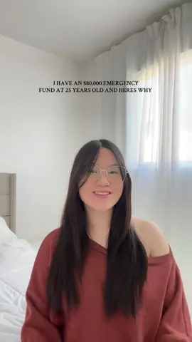 I have an $80,000 emergency fund at 25 and here’s why #PersonalFinance #TikTokLearningCampaign #fyp #emergencyfund #moneytips 