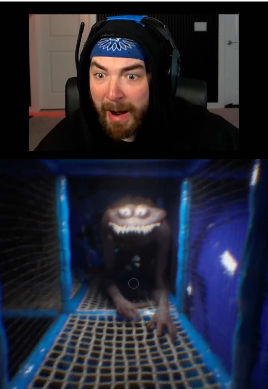 Nah I almost passed out 💀 #fyp #twitch #stream #streamer #horrorgame 