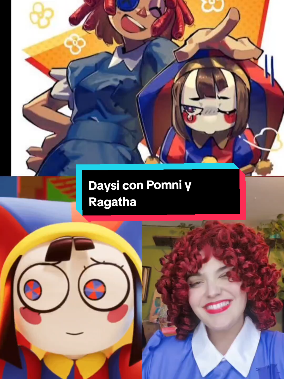Respuesta a @monicahdez63  Daysi/ #pomni y #ragatha canción con el elenco de #doblajelatino original de #tadc #digitalcircus con @Noe Lestani✨ 