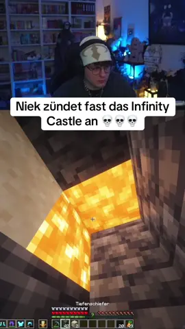 Niek zündet fast das Infinity Castle an 💀💀💀 #craftattack13 #craftattack #niekbeats #handofblood #gubifortnite 