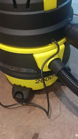 شرح عمل مكنسة  GVC رطب وجاف