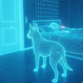 When your dog sleeps beside your bed every night...