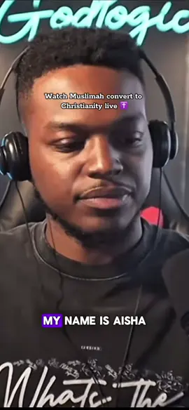 Muslimah denounces her faith on live. ##christantiktok##fyp##islam##godlogic