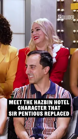 Vivienne Medrano and the Hazbin Hotel team share with Collider's Perri Nemiroff at New York Comic Con, the character Sir Pentious replaced 🫣 @PerriNemiroff #HazbinHotel #VivienneMedrano #SirPentious #AlexBrightman