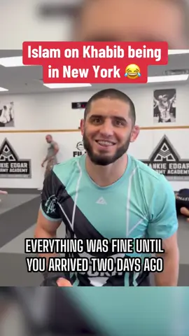 #UFC #mma #islammakhachev #khabib #ufc322 (via islam_makhachev h/t @redcornermma)