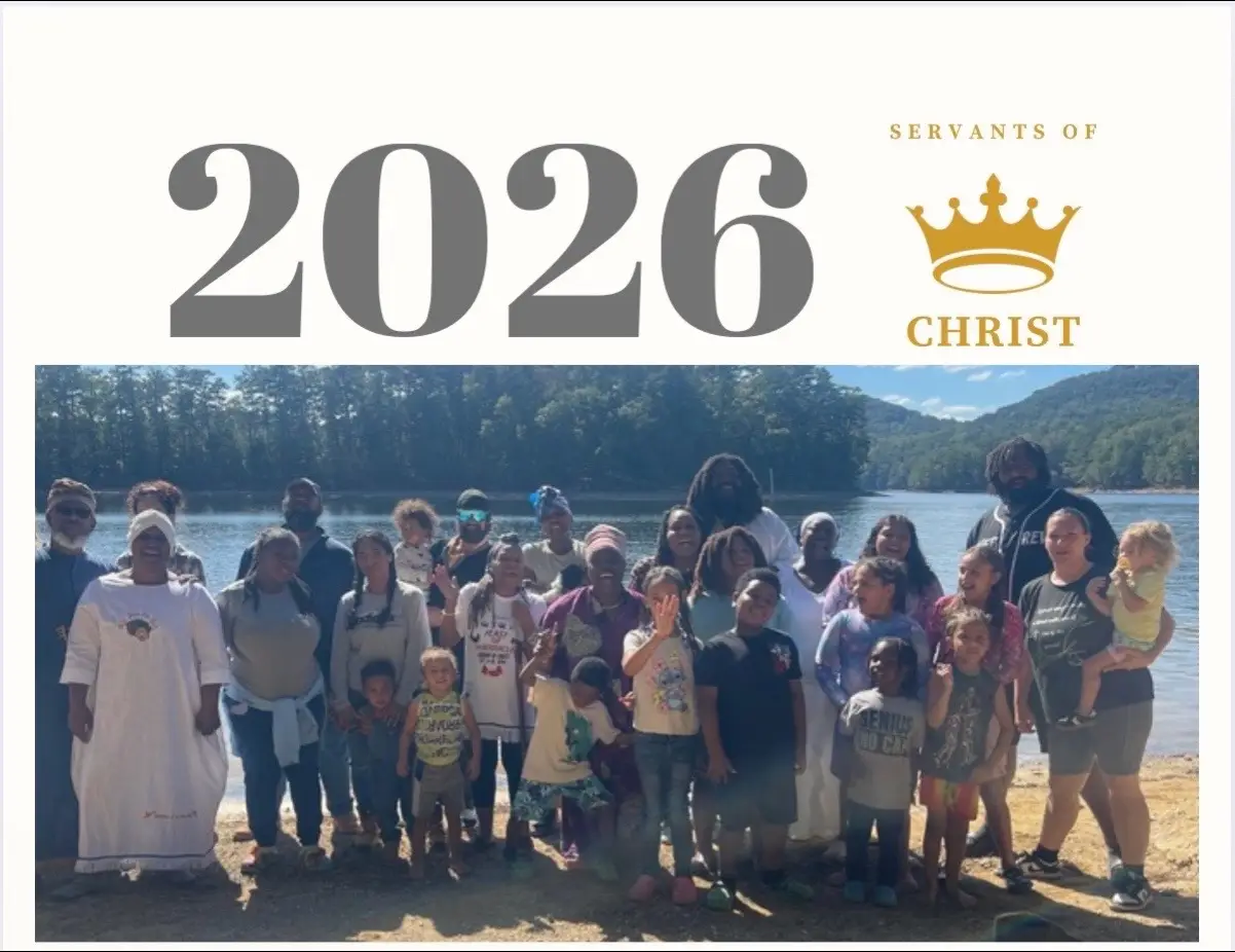 #WeAreTheNation  SOC Schedule for 2026: February 20th - Removing The Leaven  March 3rd - Purim on Zoom/in regions March 18th - Rash Hedash Naisan (New Year) March 25th-31st - Seven Last Words on Zoom March 28th - Choosing Passover Lamb April 1st - Passover in Tennessee April 2nd-8th - Feast of Unleavened Bread in Kentucky May 1st - Make-Up Passover  May 21st-24th - Memorial Day Meet-Up May 30th - The Day of “Pentecost” July 13th-17th - Vacation Bible School (VBS) July 18th - Baptism in New York September 5th - 4 Hours of Power September 11th - The Feast of Trumpets September 20th - The Day of Atonement September 25th-October 2nd - The Feast of Tabernacles at Red Top Mountain State Park October 6th-18th - Pastoral Break November 20th-22nd - Brothers In Black December 3rd- Hanukah on Zoom/in Regions December 26th - Women In Red December 31st - Watch Night Service (we may possibly have a week of Revival added somewhere)