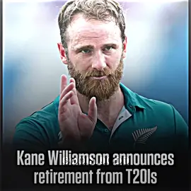 Williamson Retires From T20 Cricket 👀😭💔#viral #foryou #foryoupagе #1millionaudition #pakistancricket 