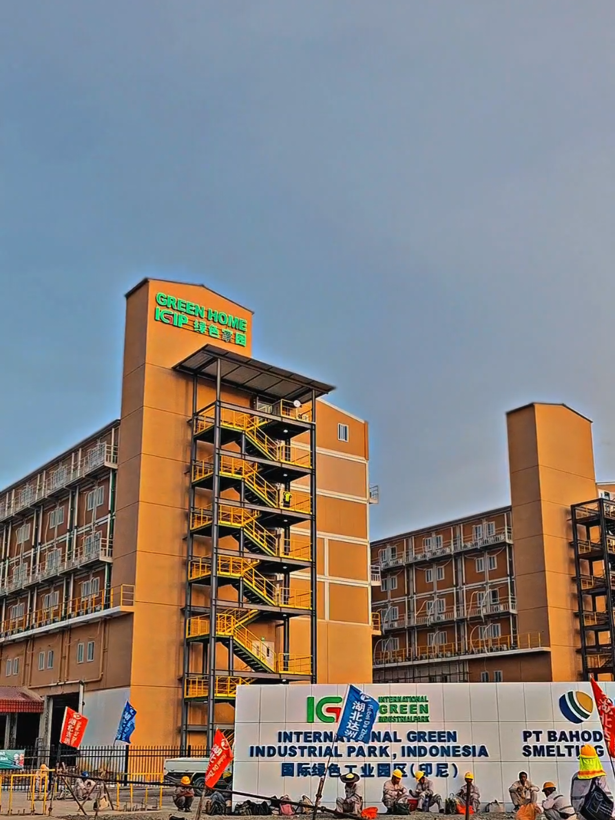 Salam Selamat Pagi Dari Kawasan IGIP😇⛑️ #sihelmmerah #igipsambalagi  #tambangnickel #smelter