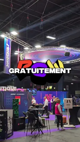 Qui veut des objets GRATUIT à la PGW ?? 👀 #Goodies #PGW2025 #ParisGamesWeek 