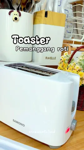 Sarapan makin simpel & cantik pakai Pemanggang Roti Sari Samono! 😍 Cuma butuh beberapa menit, roti langsung matang merata dan garingnya pas~ Cocok banget buat yang suka roti bakar, sandwich, atau sekadar camilan hangat di pagi hari  #toaster #PemanggangRoti #PerabotDapur #HomeLivingIdeas #FYPDapur