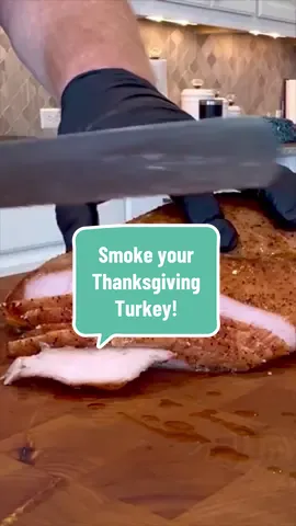 Smoked Turkey > Fried Turkey Light the smoker and leave the deep fryer in the garage.  Smoked Turkey for Thanksgiving is a game changer!   Trust me on this one! #smokedturkey #turkey #thanksgiving #bbq #bbqturkey 