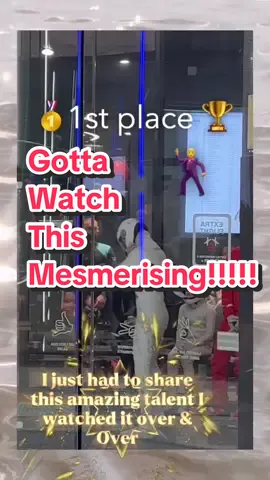 The best ever performance 🎭 in a windtunnel - by Mate Feith I found this absolutely magnificent!!! How talented ❤️❤️❤️#WindTunnel #no1 #amazingperformance 