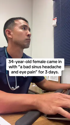 Cavernous Sinus Thrombosis (CST) A rare but life-threatening condition where a blood clot forms in the cavernous sinus, a vein at the base of the brain that drains blood from the face. 🧠 Causes: Usually a complication of facial or sinus infections (especially around the eyes or nose). ⚠️ Symptoms: 	•	Severe headache 	•	Swelling/redness around one or both eyes 	•	Eye pain or double vision 	•	Fever, confusion, or vision loss 🚨 Why it matters: Infection can quickly spread to the brain. making CST a true medical emergency. Treatment: immediate transfer to ER for CT/MRI and Prompt IV antibiotics Urgent ophthalmology and neurology consults 👉 Bottom line: Never ignore a worsening eye infection or severe headache after a sinus infection. Delay in diagnosis can lead to blindness or death.  #cavernoussinusthrombosis #medicalemergency #nurse #nursepractitioner #health