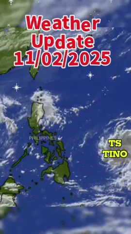 Weather Update Today November 2, 2025 Bagyong Tino 5:00 AM Update #fyp #weather #DOSTPAGASA #TinoPH 