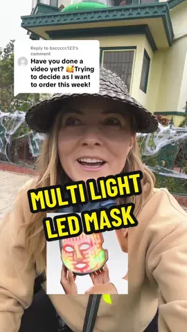 Replying to @bsccccc123 Short answer: YES buy it! It’s an awesome mask. 🔴🔵⚪️🟢🟡 #ledmask #beautydevice #beautybeyond40 #redlighttherapy #matureskin