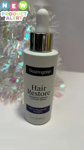 Neutrogena Hair Restore Serum ⭐️⭐️⭐️⭐️⭐️ This is a really great product that promotes new and thicker hair growth. It’s also helped my dry scalp. I like the texture of this oil and how moisturized my scalp feels. The bottle is pretty and comes with a dropper that is very convenient.  #complimentary #haircare #new #hairshedding #hairroutine @influensterN@Neutrogena