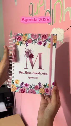 2026 chegando e você precisa se organizar!! Encomende já a sua ✨ #agenda2026 #agendapersonalizada #personalizados #anonovo 