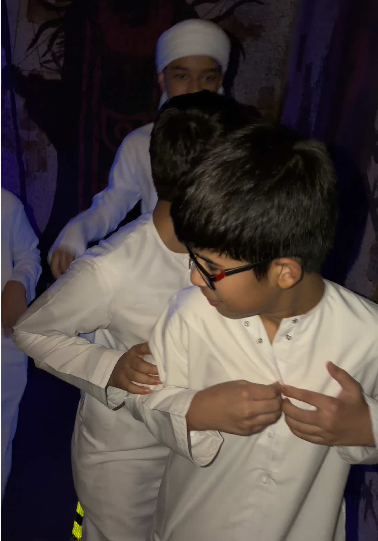 مشتركين اليوم  بيت رعب القريه العالميه 🤣🤣  todays participants in the horror hotel global village 