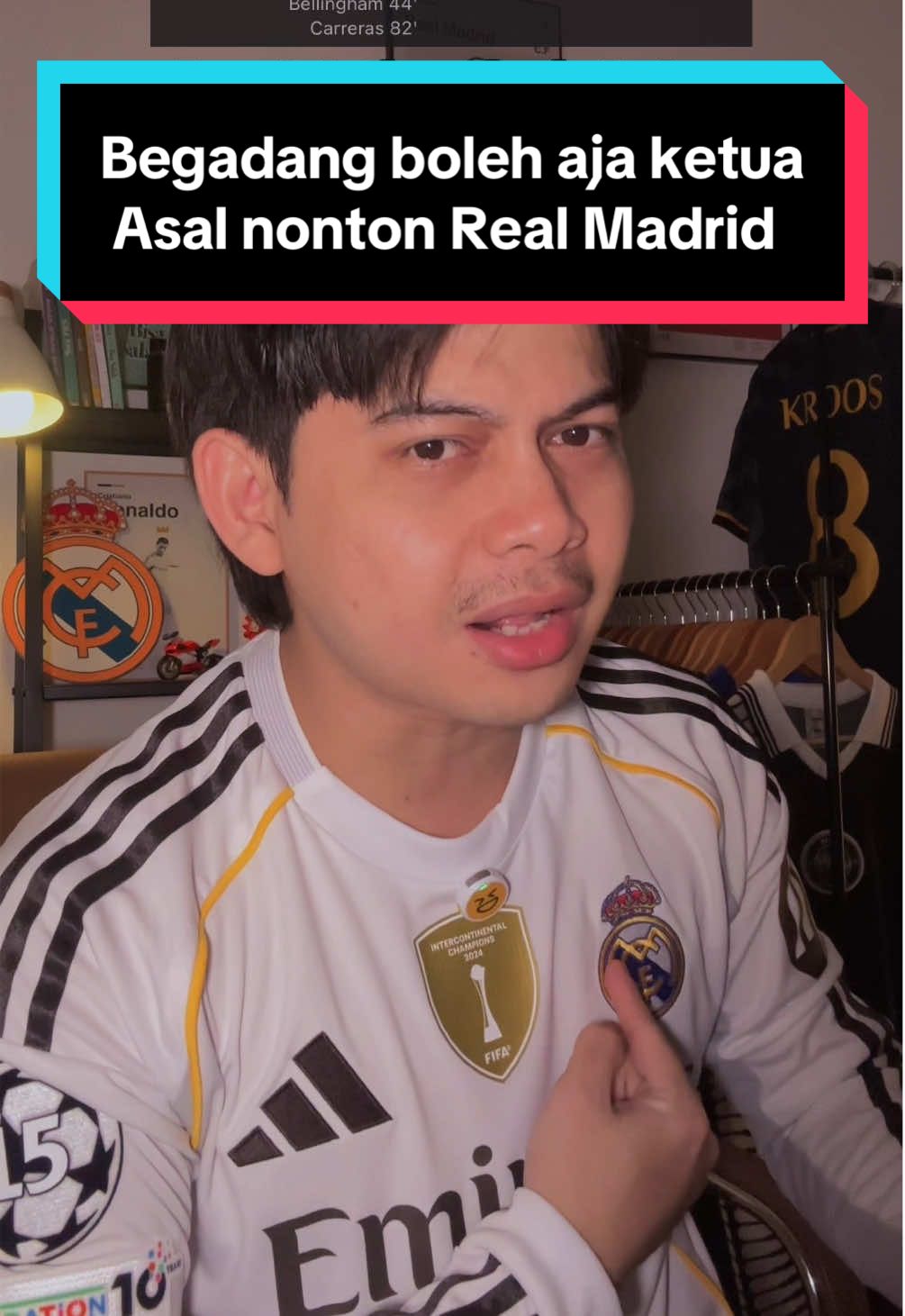 begadang boleh asal timnya Real Madrid 👀 #realmadrid #madrid #OlahragaTikTok 