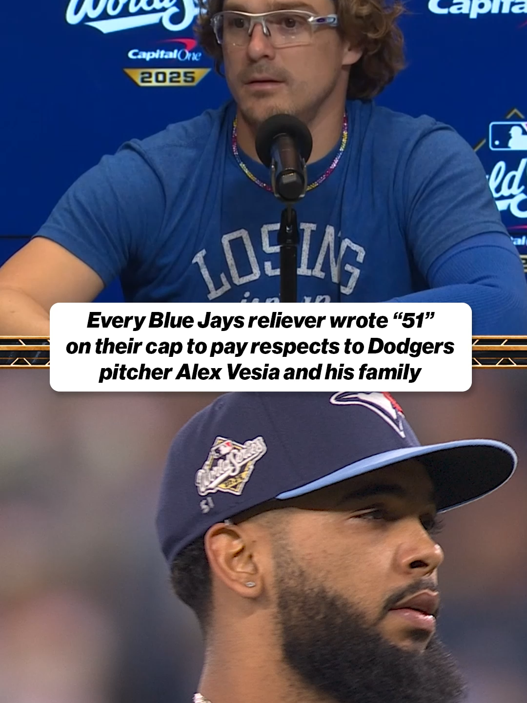 Bigger than baseball. 💙 #MLB #baseball #wholesome