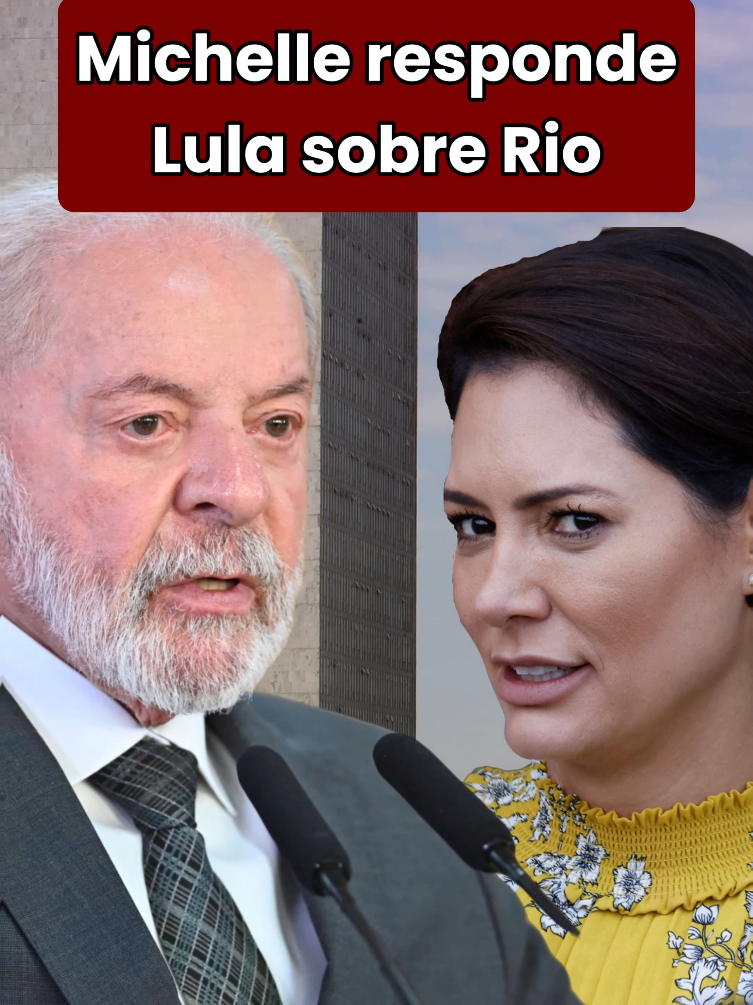 Michele responde Lula, concorda com ela?