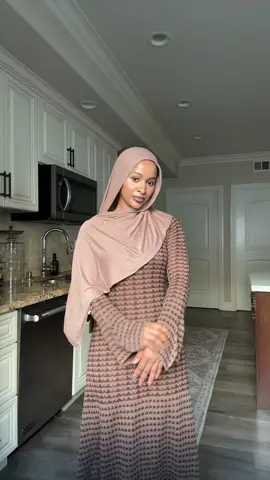 knit season 🧶🤍 #knitdress #maxidress #modestdress 