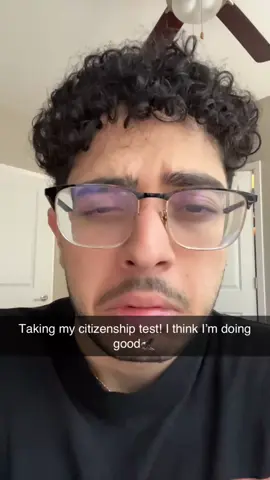 GUYS ITS OFFICIAL IMA BE A CITIZEN OF THE USA! #interview #citizen #america #usa #test 