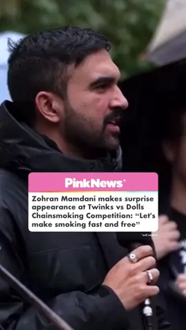 This is powerful! 🤩 Brad Lander was later spotted hovering at the edge of the crowd telling attendees that he also has an IKEA shark. #nyc #zohranmamdani #pinknews #parody #comedy