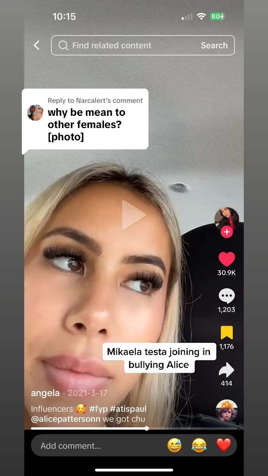 Replying to @Narcalert all you do is defend the wrong people and pretend others are the issue when time and date stamped says this girl always be staying lying and it’s disrespectful to true grape victims and DV and it’s clearly not the first time she’s harassed victims of such then plays victims. It’s like you try to find ammo but always end up wrong. Perhaps go find the footage of her in bed kissing on a minor? 